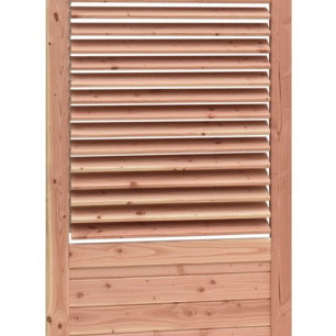 Shutterscherm douglas, 89 x 224 cm, onbehandeld.