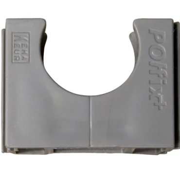 Polfix klemblok 16mm RAL7037 per stuk