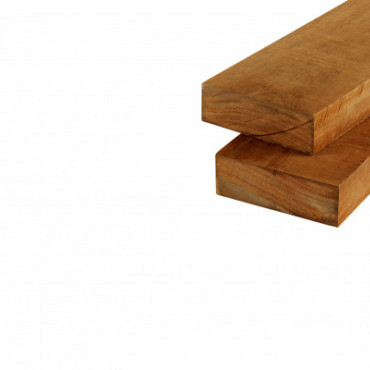 Gording hardhout ruw Azobe 5x15x500 cm