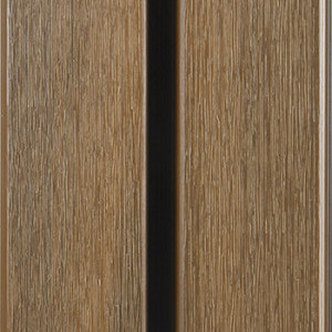 F-profiel t.b.v. gevelbekleding WEO Teak 65x85mm - lengte 360cm