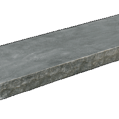 AFDEKPLAAT BLUE MOON ROCKFACE 100X40X4CM