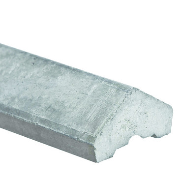 Beton afdekkap pyramide t.b.v. motief betonplaten 4,5 x 8,0 x 180 cm, grijs ongecoat