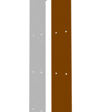 Flexline gegalvaniseerd verbindingshuls, hoogte 40 cm