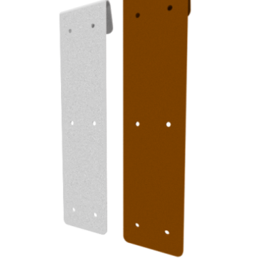Flexline corten verbindingshuls, hoogte 24 cm