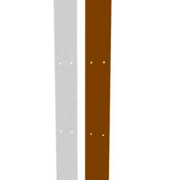Flexline gegalvaniseerd verbindingshuls, hoogte 56 cm