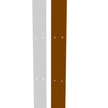 Flexline corten verbindingshuls, hoogte 56 cm