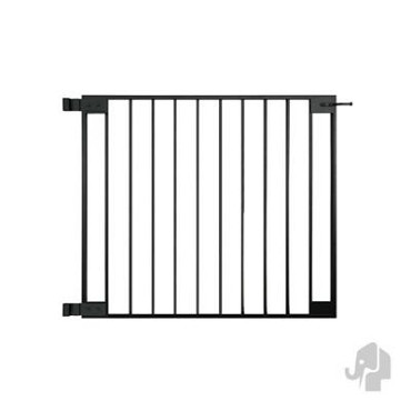Aluminium tuinpoort Industrieel 30x1000x850mm incl. beslag - zwart gepoedercoat