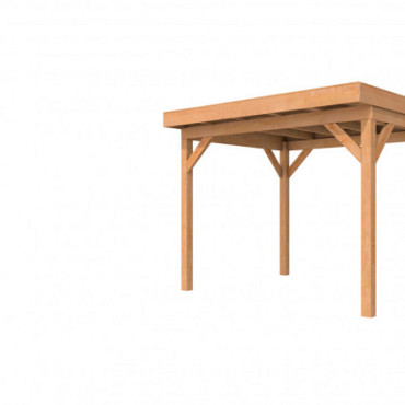 Douglasvision buitenverblijf Comfort 300 x 270 cm, kleurloos geimpregneerd