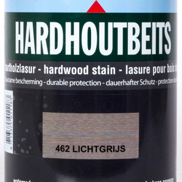 Hardhoutbeits 462 licht grijs 750 ml