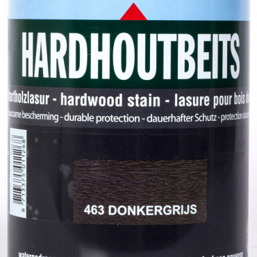 Hardhoutbeits 463 donker grijs 750 ml