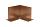 Inwendige hoek corten Double (flg) 10cm