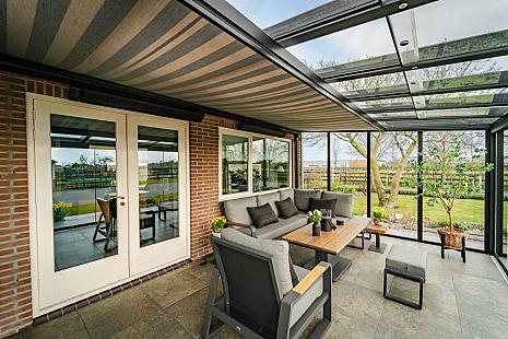 zonwering aluminium overkapping t350