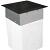 Hydroblob Infiltratieput rooster grafiet 25x25x35 cm