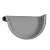 150MM KR.GOOTEINDST. LINKS  GR