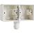 Hydro opbouwdoos 2V horizontaal + M20 ingang + wartel wit type 701-84851