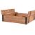 Douglas Zandbak Roy met deksel/zitbank 120 x 120 x 30 cm.