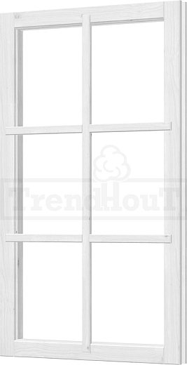 Douglas Vast raamkozijn wit 726x1268mm