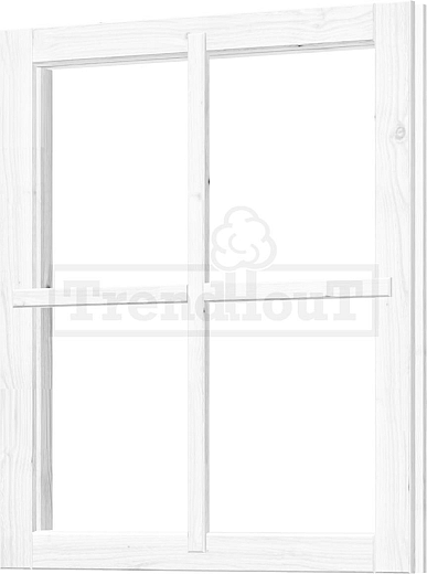 Douglas Vast raamkozijn wit 726x877mm