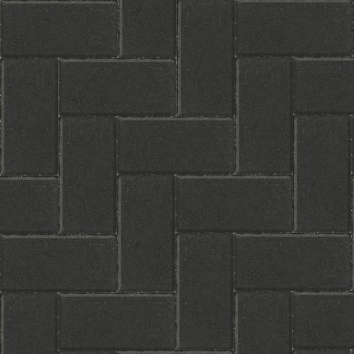 BSS 8cm KOMO zwart met deklaag 36st/lg