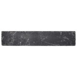 Linia Excellence Getrommeld 12x12x60 cm Nero