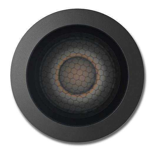 Beira | grondspot | rond zwart | warmwit | OutdoorPro+ | 12 vol
