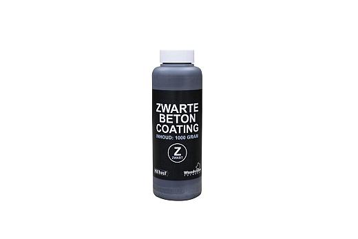 Betoncoating, zwart, in plastic fles (1 liter)