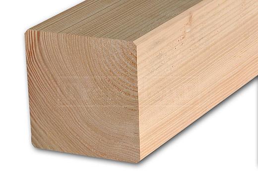 Douglas geschaafde paal 19 x 19 x 500 cm, onbehandeld.