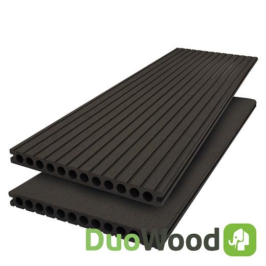 DuoWood Lava composiet vlonderplank extra breed 2,5x25x400 cm