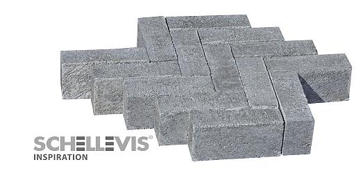 Schellevis kleinplaveisel 15x5x7 antraciet