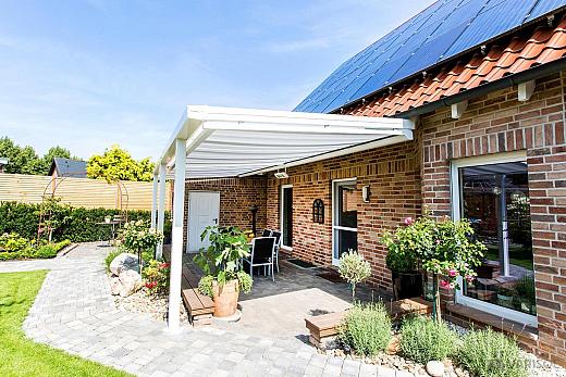 Elektrische zonwering T200 7000x2000 mm (bxd) 2 motoren Incl. afstandsbediening type I.O.