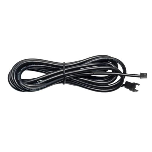 Verlengsnoer inbouwspot 7 meter, zwart