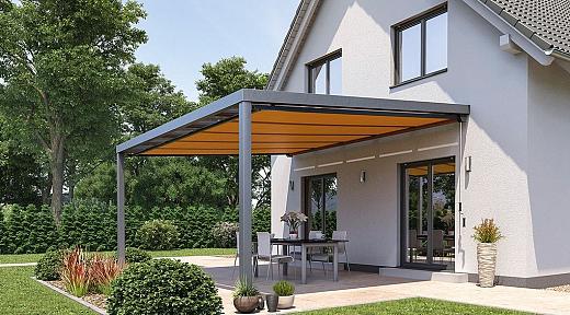 Handmatige zonwering T90 5500x1500 mm (bxd)