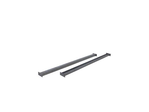 U-profielen tbv bamboematten 180 cm gegalvaniseerd