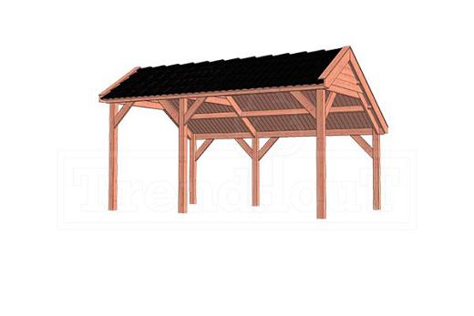 Kapschuur De Deel 5050x3400x3000mm (bxdxh)