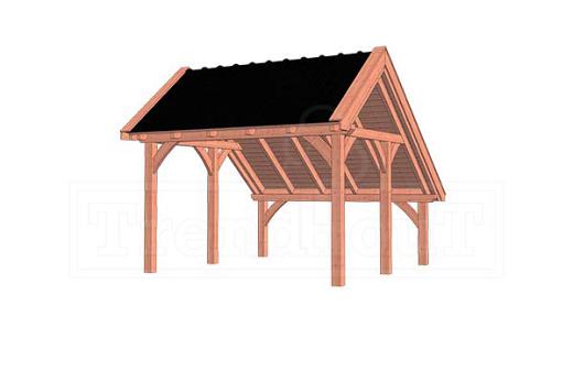 Kapschuur De Hoeve XL 4150x4400x3750mm (bxdxh)