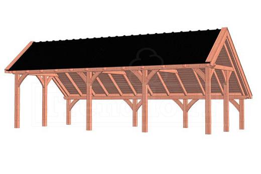 Kapschuur De Hoeve XL 8850x4400x3750mm (bxdxh)