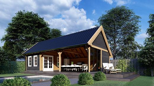 Kapschuur De Hofstee XXL 6550x5950x4600mm (bxdxh)