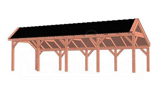 Kapschuur De Stee 9800x3600x3350mm (bxdxh)