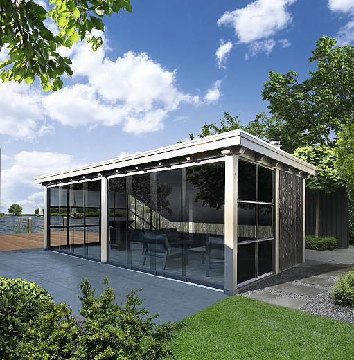 Buitenverblijf Siena 7150x3500x2500mm (bxdxh)