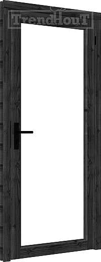 Douglas Steel Look deur enkel rechtsdraaiend zwart 830x2060mm module 01