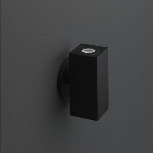 Wandlamp Lamego zwart - vierkant