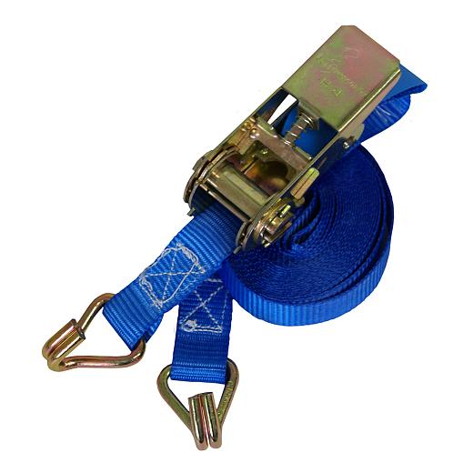 Spanband met ratelgesp en haken 5m x 25mm