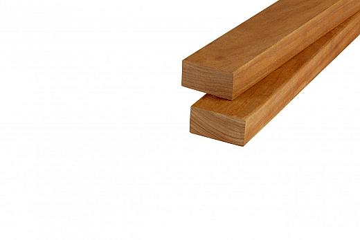 Regel hardhout Angelim Vermelho geschaafd 4.5x9.0x300cm