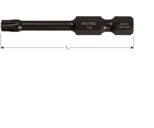 IMPACT Schroefbit Torx T15 L=50 (2 st per set)