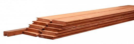 Douglas afdekregel 70x45x2200 mm tbv Betowood schutting, blank