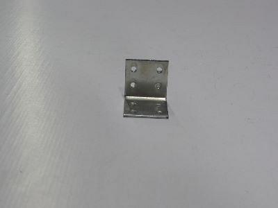 Hoekanker - 40x40x40mm - dikte: 2mm - galvanisch verzinkt
