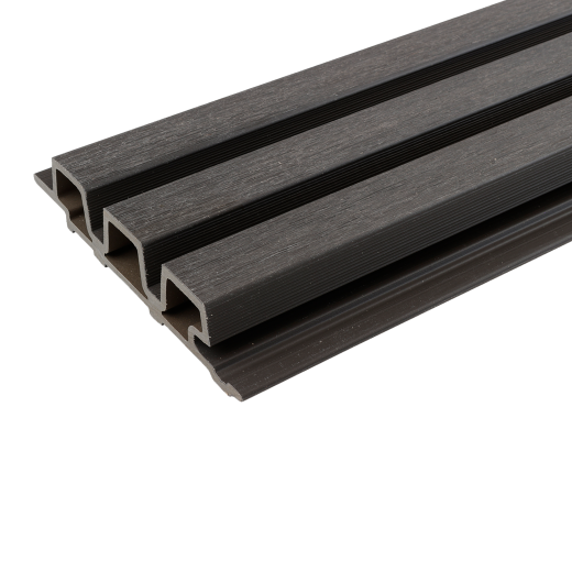 WPC WEO35 Gardenwall Dark Grey 33x170mm E Klasse (wb 140mm) FSC®100% FSC®-C003450 - lengte 290 cm