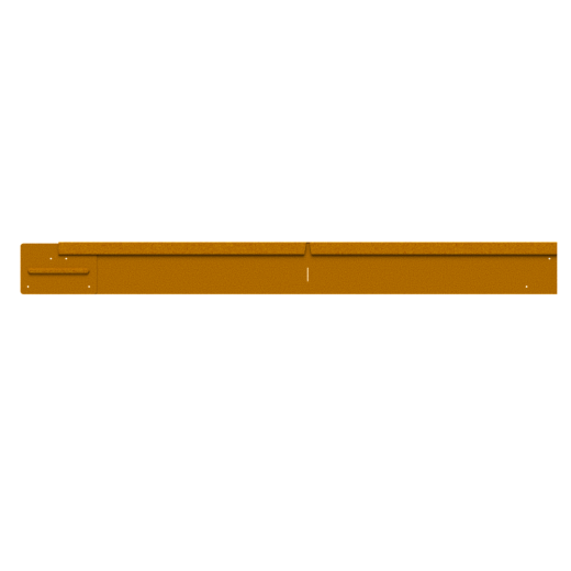 Rigidline hoek corten - t.b.v. hoogte 10cm