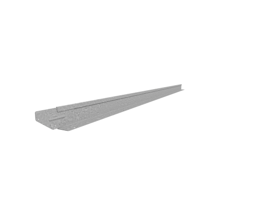 Rigidline gegalvaniseerd hoogte 7,5 cm - lengte 220 cm - incl. grondnagels