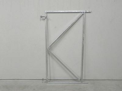 Verstelbaar poortframe 900x1550mm (115mm uit de hoek) vuurverzinkt